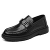 Men's loafers in rich burgundy leather, perfect for spring fashion.