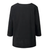 Elegant long sleeve office blouse for women in various colors, featuring a double-breasted closure and slim fit for professio