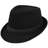 Warm and stylish fedora hat for men, ideal for the modern gentleman's wardrobe.