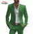 Elegant white summer suit for men, slim fit with notch lapel, perfect for weddings and business events.