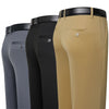 Effortless Summer Business Trousers with Elastic Comfort