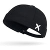 Docker cap detail shot showing premium embroidered craftsmanship