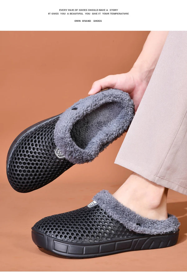 Cushioned EVA footbed with luxurious velvet lining detail