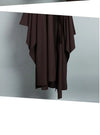 Breathable fabric robe in tranquil colors, ideal for spiritual seekers.