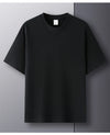 Breathable everyday cotton tee with timeless design