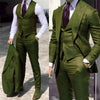 Tailored confidence suit in navy blue, made from breathable polyester and viscose blend.