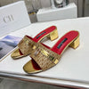 Low heel retro sandals with comfortable insole ideal for sunrise to sunset wear