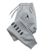 Regular fit fitness pants with distinctive pattern for running and gym workouts