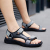 Men's wellness sandals combining orthopedic support with laid-back style