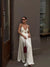 Moonlit Elegance white satin set displaying refined sophistication and timeless style