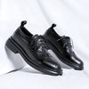 Classic Men's Patent Leather Oxford Dress Shoes