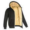 Full-zip feature of FrostGuard Luxe Hoodie, allowing for easy wear and quick temperature adjustments.