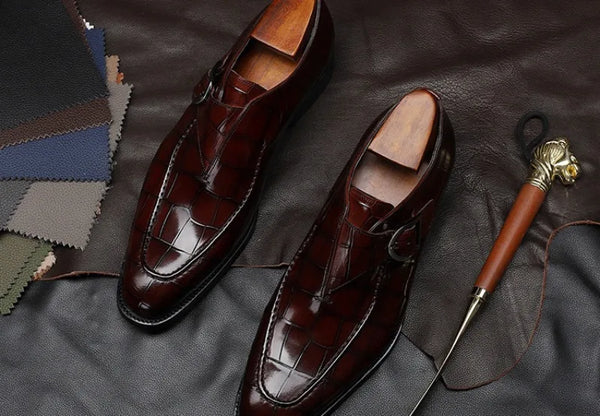 Non-slip rubber outsoles on Oxford shoes for confident strides.