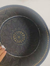 Distinguished men's taqiyah with gold embroidery honoring Islamic heritage and tradition