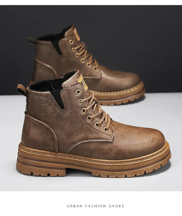 Urban Trailblazer Boots in black, ideal for both work and outdoor activities.