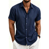 Moisture-wicking polyester shirt for men perfect for tropical getaways