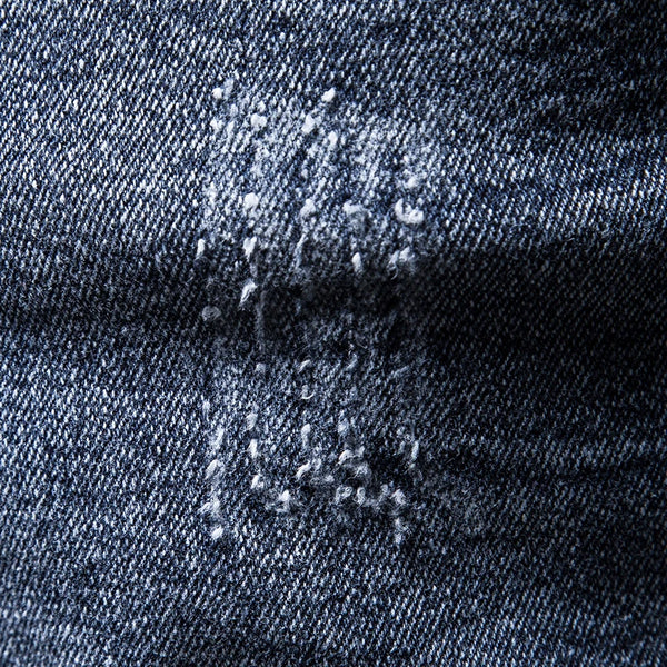 Men's Retro Slim Fit Motorcycle Jacket for fall and winter, featuring a stand collar and secure zipper front for stylish warm