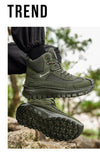Men's sport shoes with breathable fabric and durable outsole