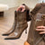 Chic women's ankle boots with zipper, high heel, pointed toe, perfect for autumn and winter fashion, made of PU leather.
