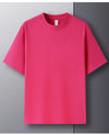 Timeless solid cotton tee with classic fit