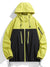 Men's waterproof hiking and urban windbreaker jacket, lightweight polyester, oversized fit, perfect for all seasons and outdo