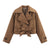 Elegant polyester trench coat in iconic British style