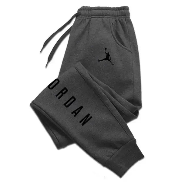 Breathable running pants in printed design perfect for fall and winter fitness
