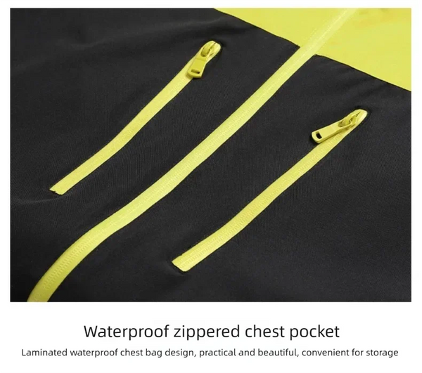 Men's waterproof hiking and urban windbreaker jacket, lightweight, oversized fit, perfect for outdoor adventures and city com