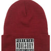 Close-up of Urban Pulse Knit Cap showcasing its snug fit and sleek design.