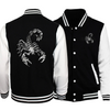 Scorpio printed bomber jacket for men, casual fit, stylish design, ribbed cuffs, perfect for street wear and daily outings.
