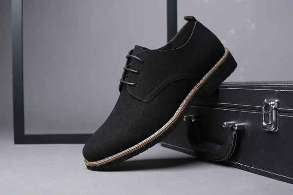 Men's comfortable dress shoes with a retro floral design.