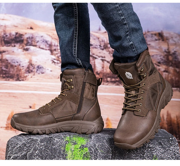 Men's Trailblazer Boots with stylish design for adventurous outings.