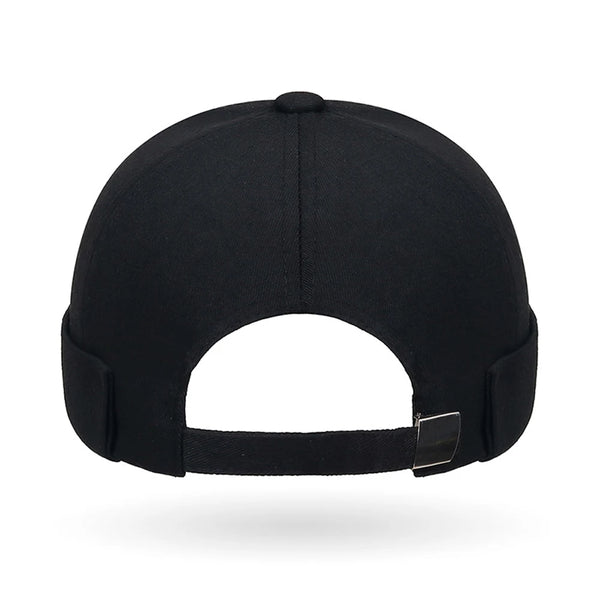 Adjustable brimless cap for men and women urban style