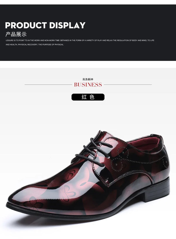 Comfortable and stylish floral men's dress shoes for all occasions.