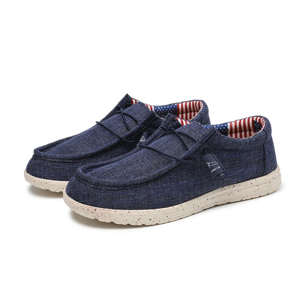 Effortless Stride Breathable Slip-On Loafers for Men