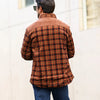 Close-up of the thermal sherpa lining in Winter's Embrace Jacket, ensuring comfort.