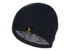Charcoal Winter Whisperer Beanie, expertly woven for heat retention and a fashionable look.
