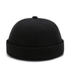 Docker cap close-up showing cotton polyester fabric texture