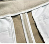 Professional woolen straight-leg trousers for winter months