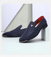 Stylish men's loafers in soft microfiber suede, perfect for dressing up or down.