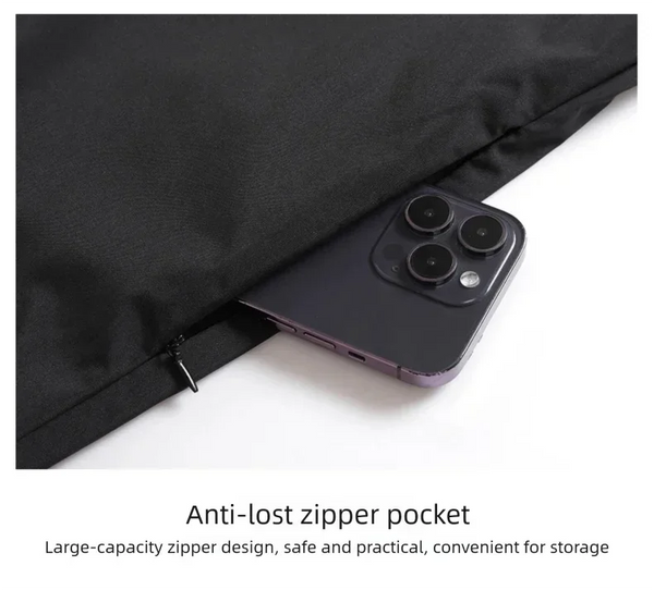 Men's waterproof hiking and urban windbreaker jacket, lightweight polyester, oversized fit, perfect for all seasons and outdo