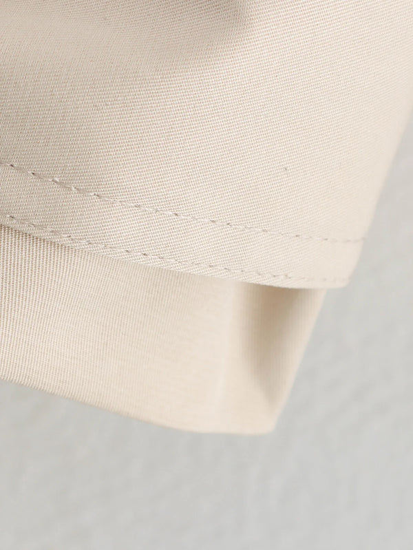 Chic double-breasted outerwear with hourglass-defining belt