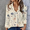 Elegant floral print women's blouse with batwing sleeves for everyday wear, perfect for casual and chic outfits.