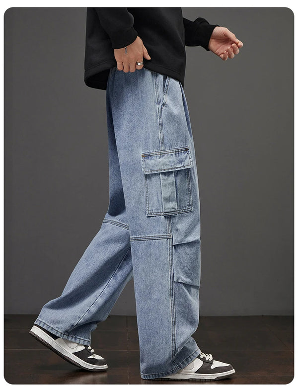 Autumn Whispers jeans featuring a subtle design for effortless styling.