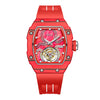 Haofa Tourbillon watch on a wrist, showcasing its stylish presence.