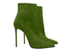 Stylish side zipper stiletto boots for easy wear.