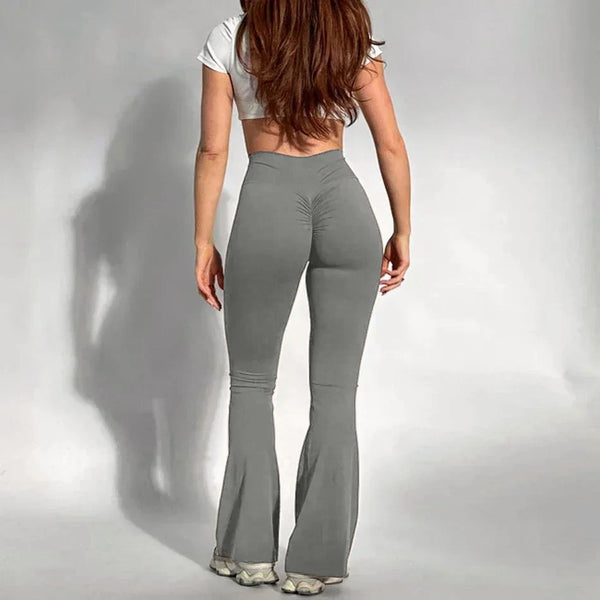 Sculpting high-waist yoga leggings for women with scrunch butt detail, breathable fabric, perfect for workouts and fitness ac