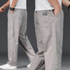 Relaxed Fit Cotton Joggers with Elastic Drawstring Waist
