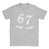 Vintage Gen Alpha Meme Cotton Tee for Men with playful graphic, crewneck, and breathable fabric for everyday comfort.