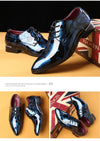 Elegant floral men's shoes ideal for office and party footwear.